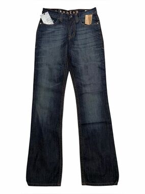 SOUTHERN THREAD NWT Dark Wash Mid-Rise "The Bennett" Bootcut Jeans 29 Long